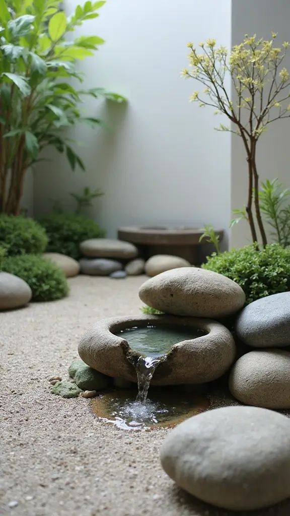 44 Minimalist House Design Interior Inspiration for a Calm Space - 6. Zen Garden Elements