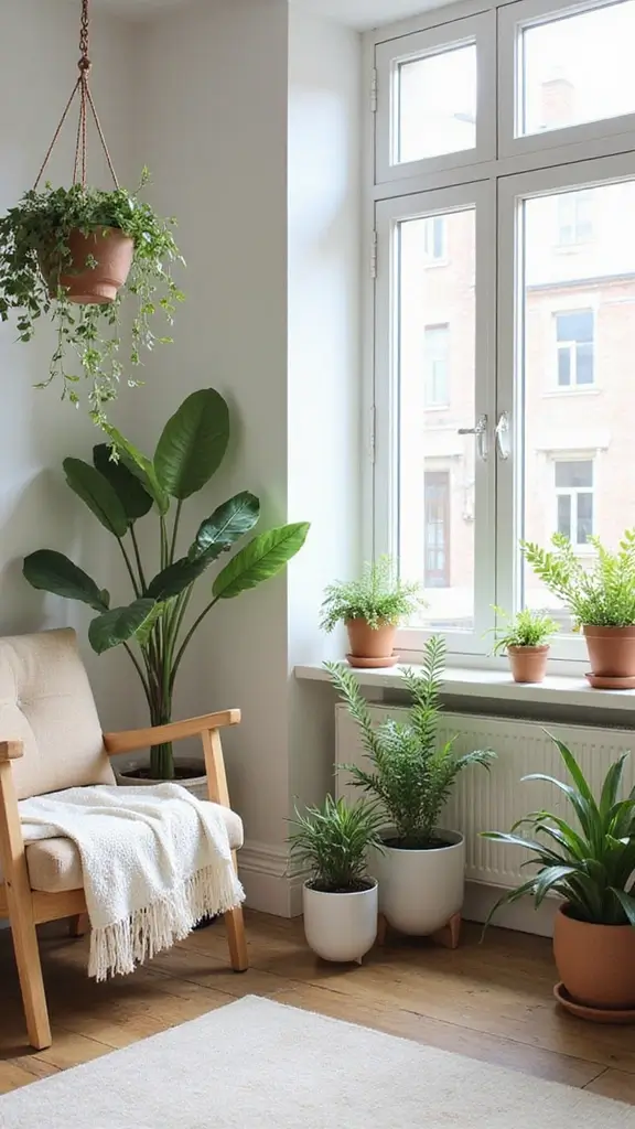 44 Minimalist House Design Interior Inspiration for a Calm Space - 9. Indoor Plants