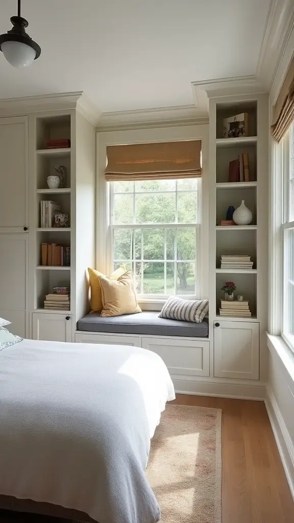 44 Room Arrangement Ideas Bedroom Layouts That Maximize Comfort - 25. Custom Built-Ins