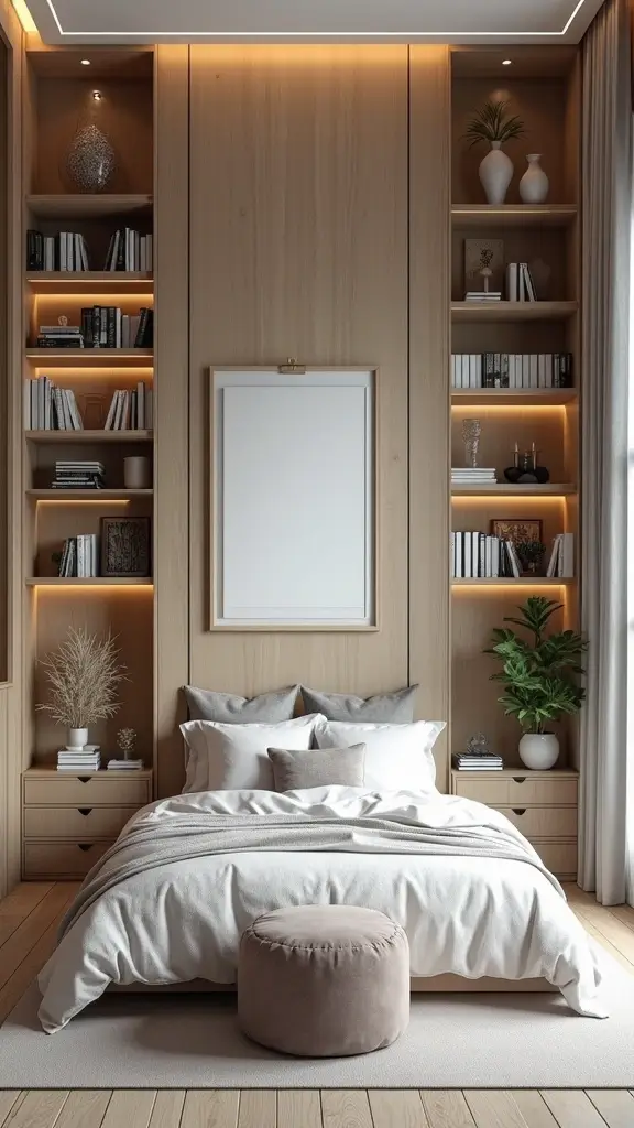44 Room Arrangement Ideas Bedroom Layouts That Maximize Comfort - 3. Utilize Vertical Space