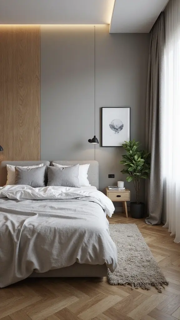 44 Room Arrangement Ideas Bedroom Layouts That Maximize Comfort - 32. Smart Home Technology