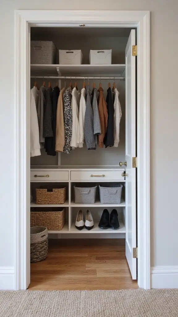 44 Room Arrangement Ideas Bedroom Layouts That Maximize Comfort - 44. Clever Closet Organization