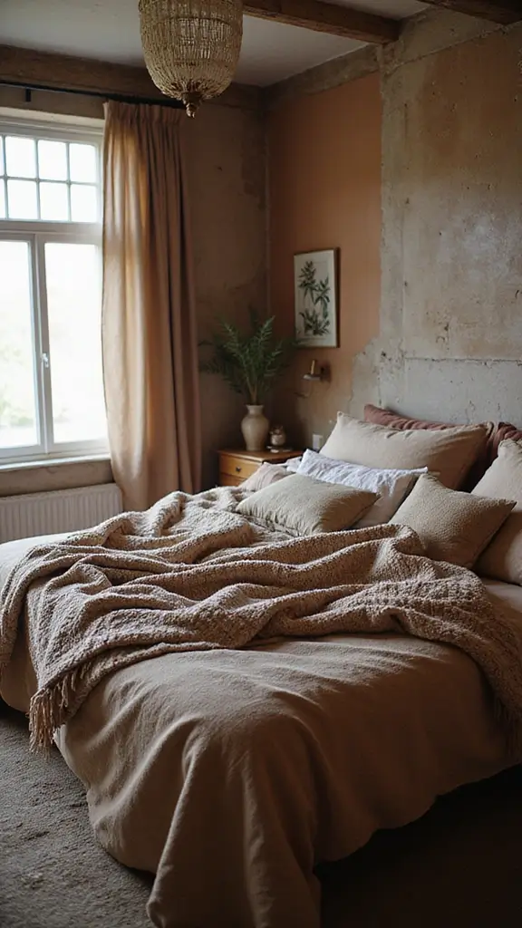 44 Room Arrangement Ideas Bedroom Layouts That Maximize Comfort - 6. Cozy Layered Textiles