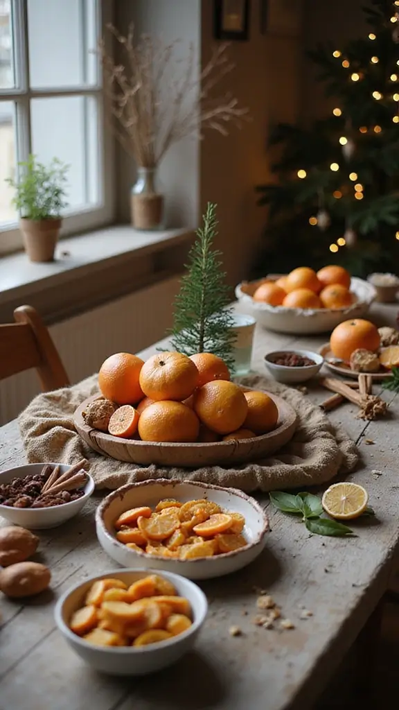44 Small Apartment Christmas Decor Ideas That Spark Joy - 14. Scented Decorations