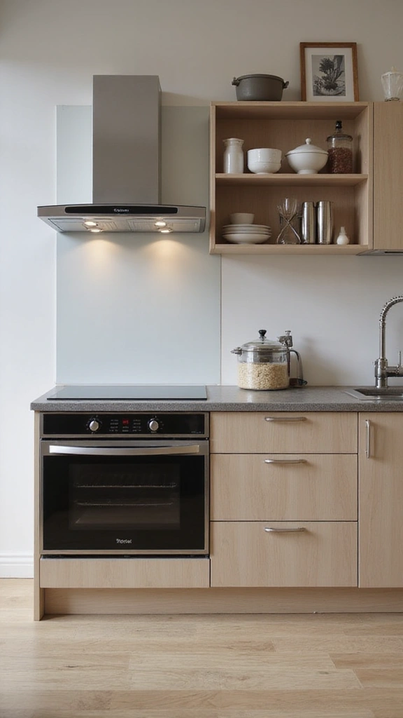 44 Small House Design Architecture Plans That Maximize Space - 17. Innovative Appliance Choices