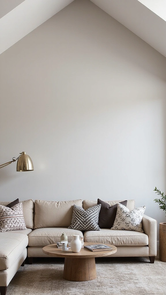 44 Vaulted Ceiling Living Room Ideas That Open Up Space - 16. Personality with Accessories