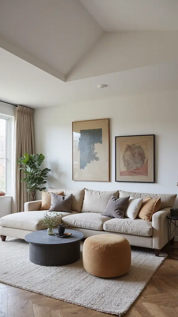 44 Vaulted Ceiling Living Room Ideas That Open Up Space - 44. Final Flourishes of Style