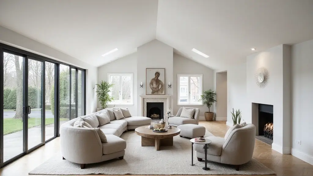 44 Vaulted Ceiling Living Room Ideas That Open Up Space - Home Modern Designs
