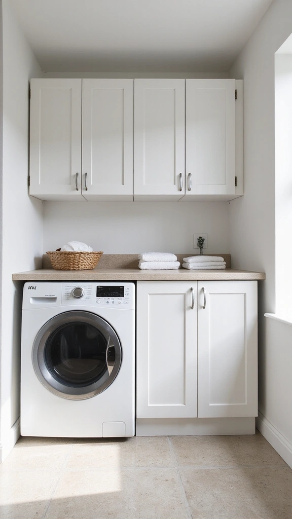 45 Laundry Room Layout Floor Plans That Save Time and Stress - 11. Minimalist Designs