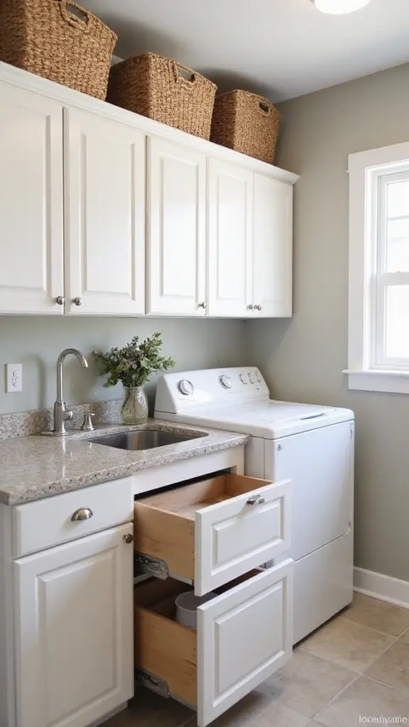 45 Laundry Room Layout Floor Plans That Save Time and Stress - 20. Under-Counter Solutions