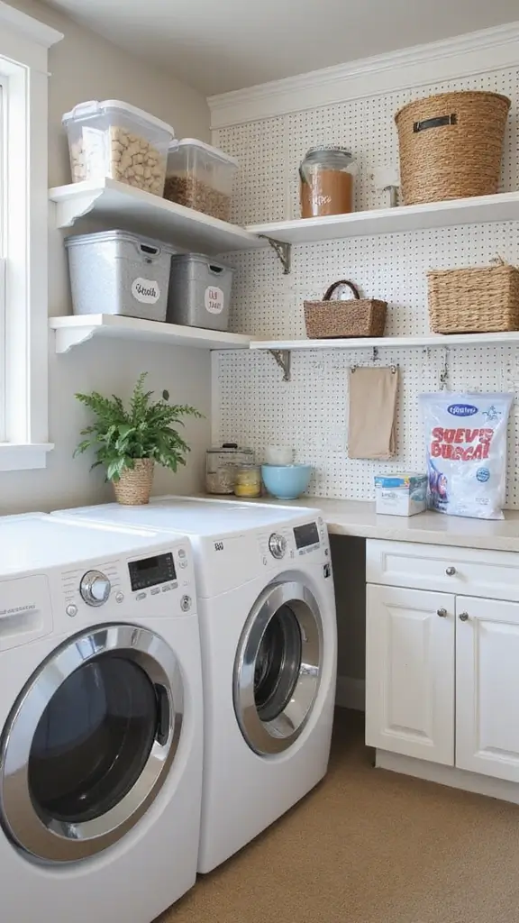 45 Laundry Room Layout Floor Plans That Save Time and Stress - 5. Vertical Storage Wonders