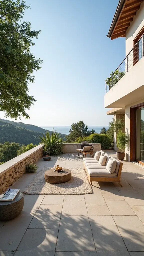 45 Modern Mediterranean Homes Exterior Styles That Shine - 15. Large Terraces