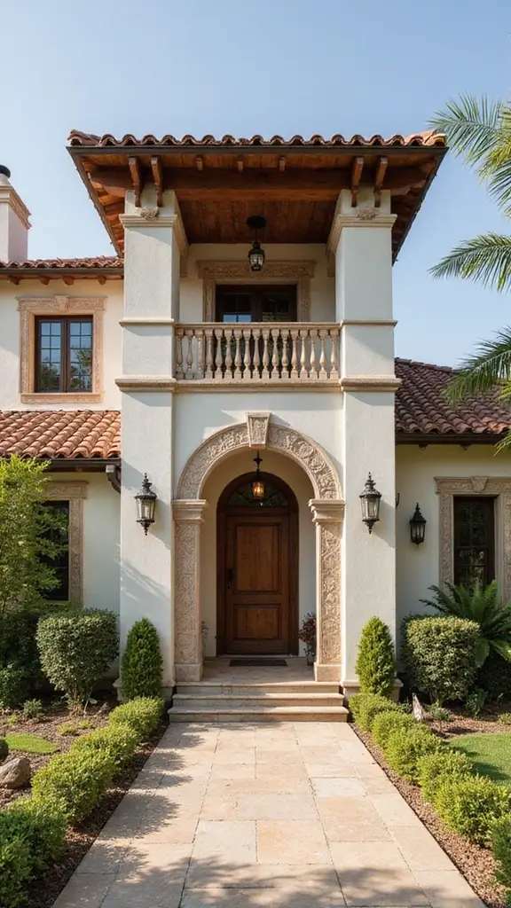 45 Modern Mediterranean Homes Exterior Styles That Shine - 21. Utilizing Local Artisans