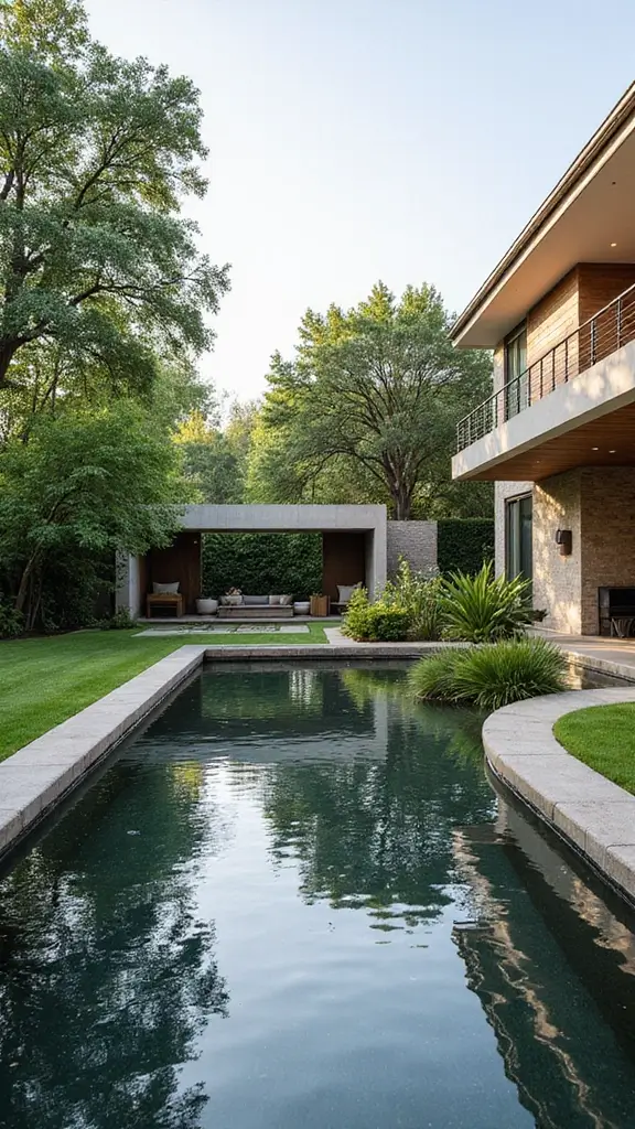 45 Modern Mediterranean Homes Exterior Styles That Shine - 6. Serene Water Features