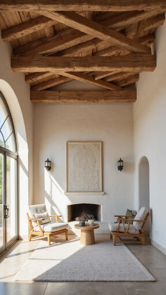 45 Modern Mediterranean Interior Design Ideas Full of Charm - 10. Unique Ceiling Designs