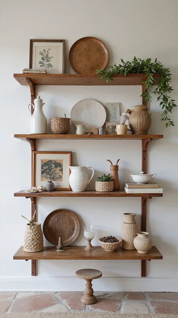 45 Modern Mediterranean Interior Design Ideas Full of Charm - 31. Curated Curiosities