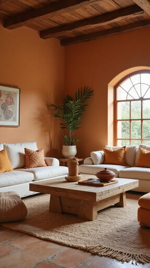 45 Modern Mediterranean Interior Design Ideas Full of Charm - 42. Warm Earthy Tones