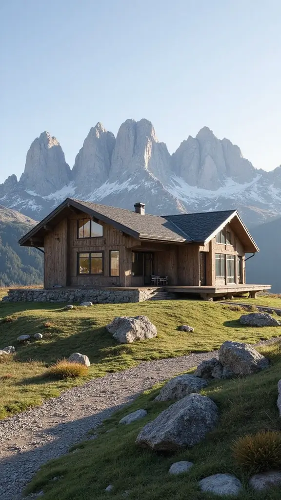 45 Modern Mountain Home Exterior Ideas That Look Striking - 35. Customizable Modular Designs