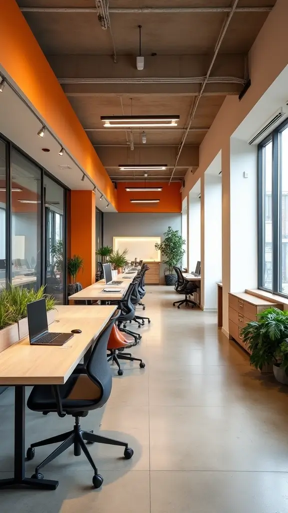45 Office Interior Design Modern Styles for a Productive Space - 21. Creative Zoning