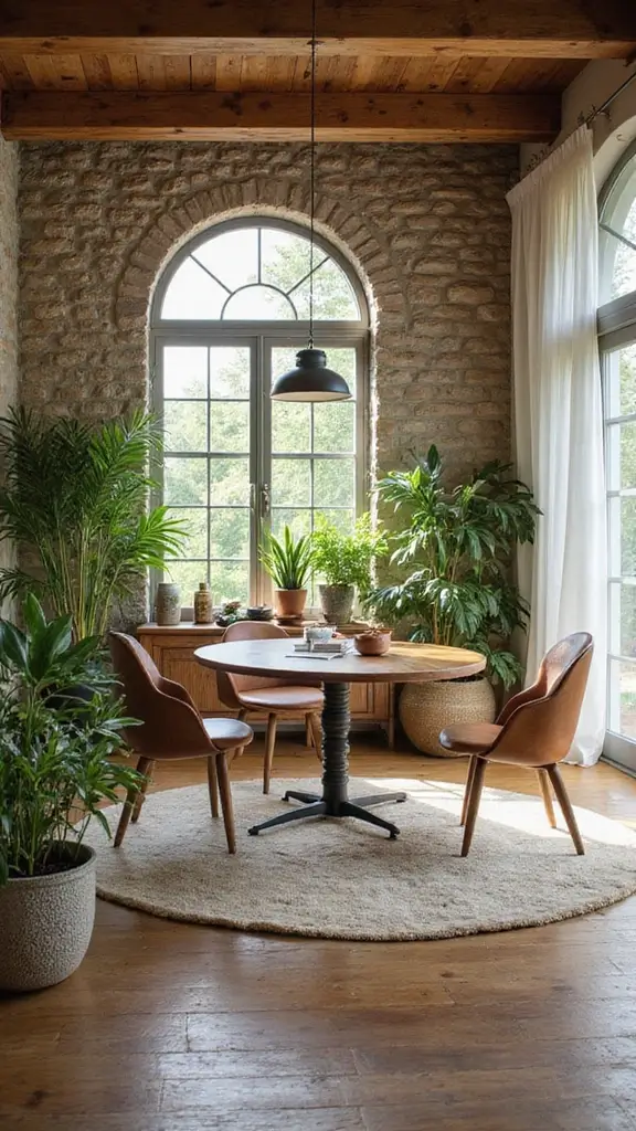 45 Office Interior Design Modern Styles for a Productive Space - 29. Nature-Inspired Decor