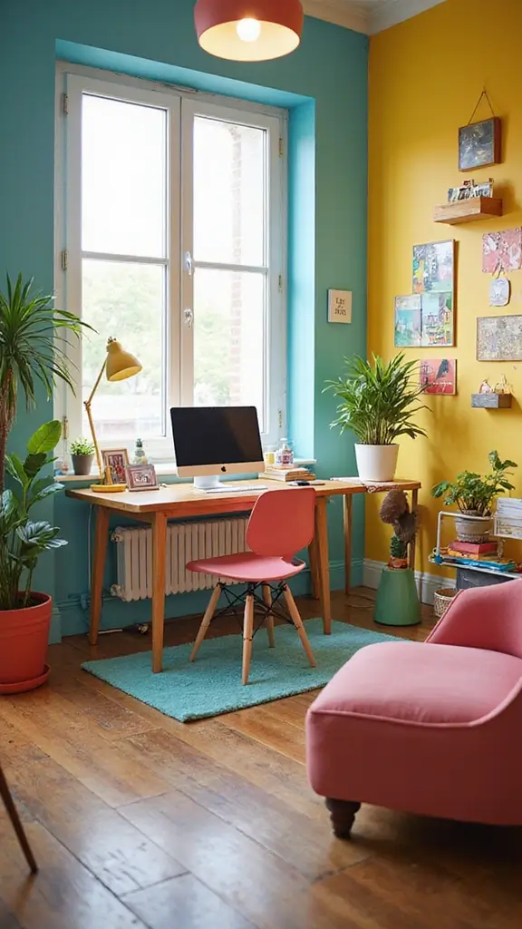 45 Office Interior Design Modern Styles for a Productive Space - 30. Playful Elements