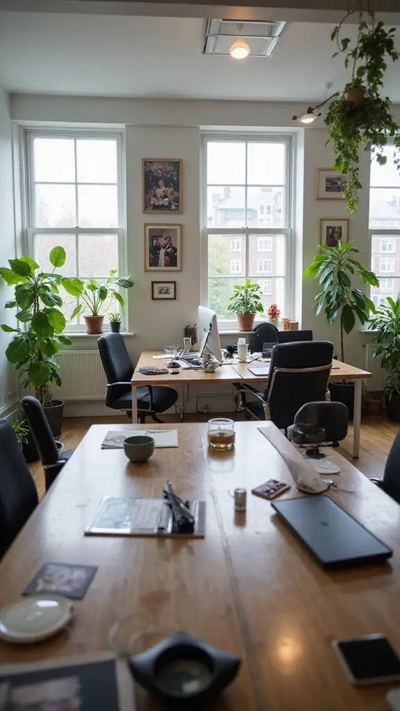 45 Office Interior Design Modern Styles for a Productive Space - 34. Personalized Workstations