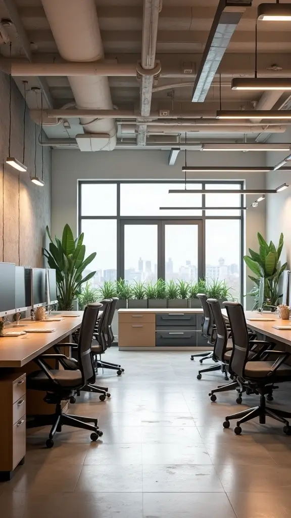 45 Office Interior Design Modern Styles for a Productive Space - 36. Multi-Functional Spaces