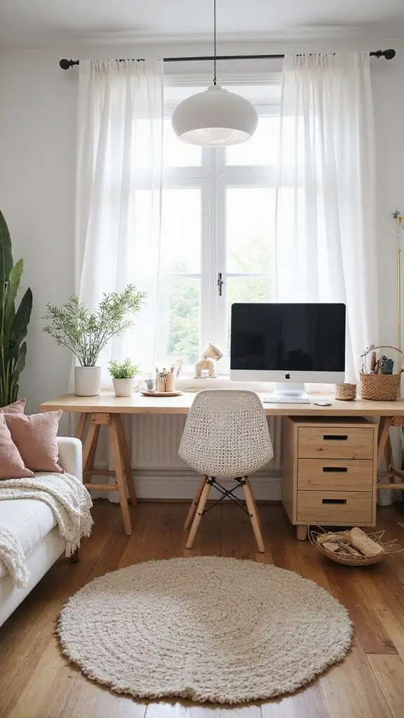 45 Office Interior Design Modern Styles for a Productive Space - 4. Scandinavian Simplicity