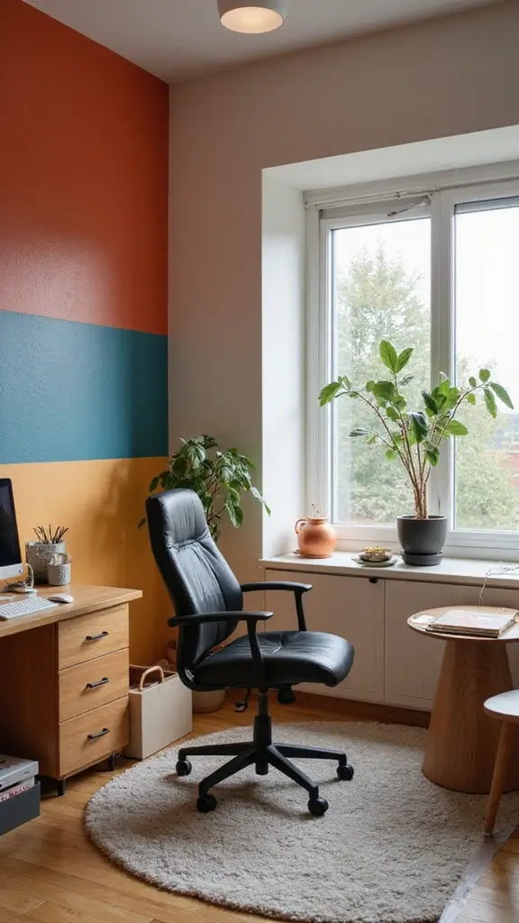 45 Office Interior Design Modern Styles for a Productive Space - 8. Color Psychology