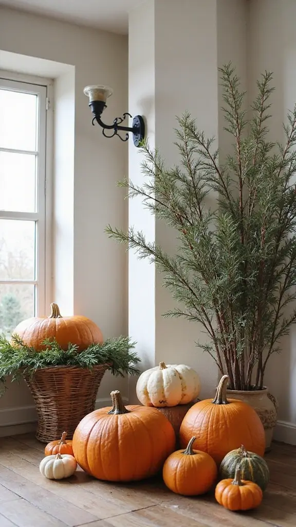 45 Rustic Home Decor Ideas That Feel Warm & Natural - 27. Seasonal Decor Swaps