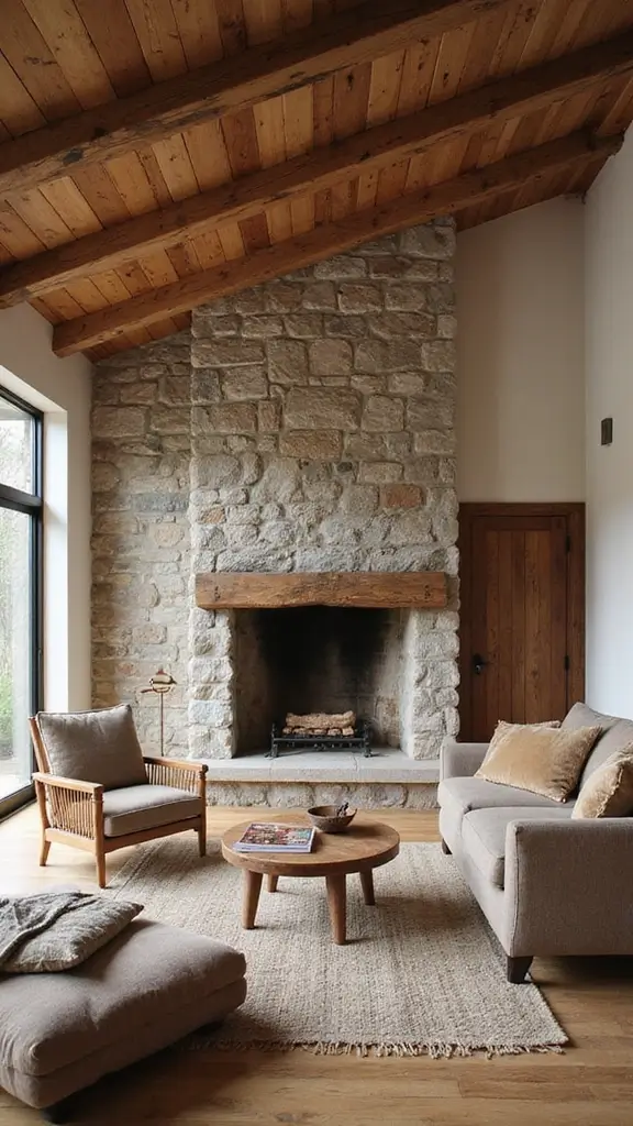 45 Rustic Home Decor Ideas That Feel Warm & Natural - 5. Natural Materials Home Decor