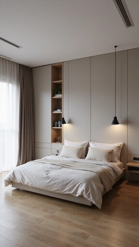 45 Small Bedroom Layout Ideas to Make Any Space Feel Bigger - 13. Use of Platform Beds