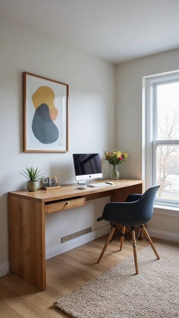 45 Small Bedroom Layout Ideas to Make Any Space Feel Bigger - 26. Floating Desks