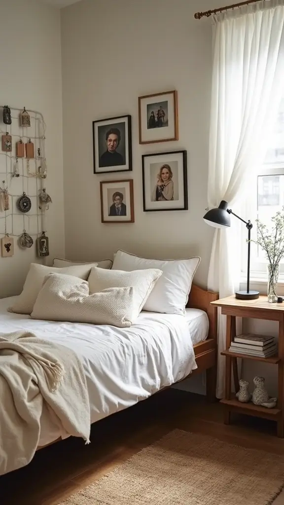 45 Small Bedroom Layout Ideas to Make Any Space Feel Bigger - 30. Incorporating Personal Touches