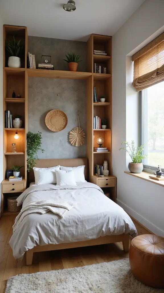 45 Small Bedroom Layout Ideas to Make Any Space Feel Bigger - 35. Play with Heights