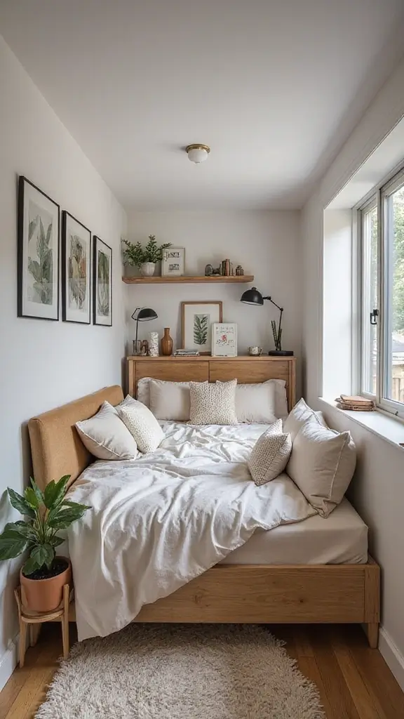 45 Small Bedroom Layout Ideas to Make Any Space Feel Bigger - 36. Create Zones