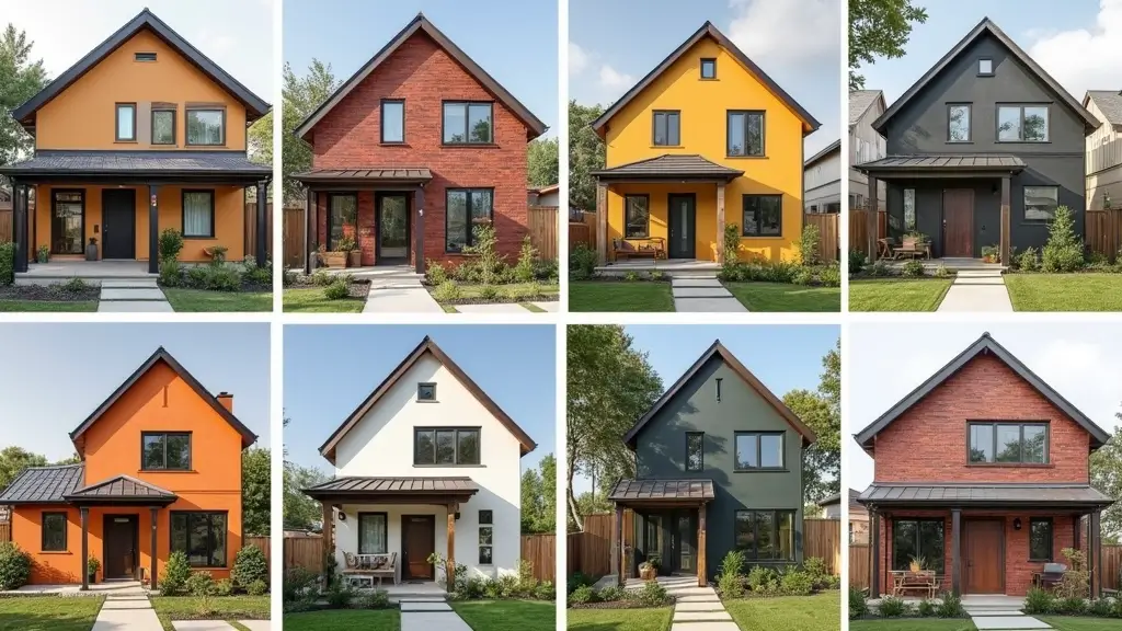 45 Tan Brick House Exterior Color Schemes That Pop