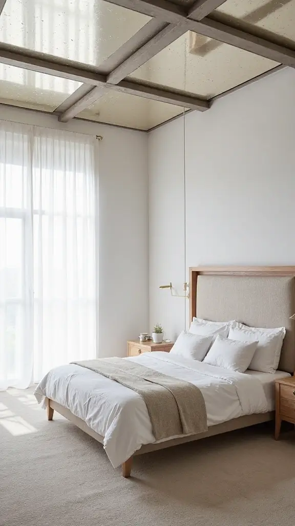 46 False Ceiling for Bedroom Designs That Make a Statement - 40. Reflective Panels