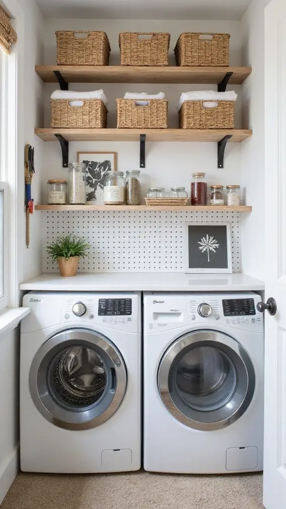 46 Laundry Room Ideas Top Loader Layouts That Maximize Space - 1. Vertical Storage Solutions