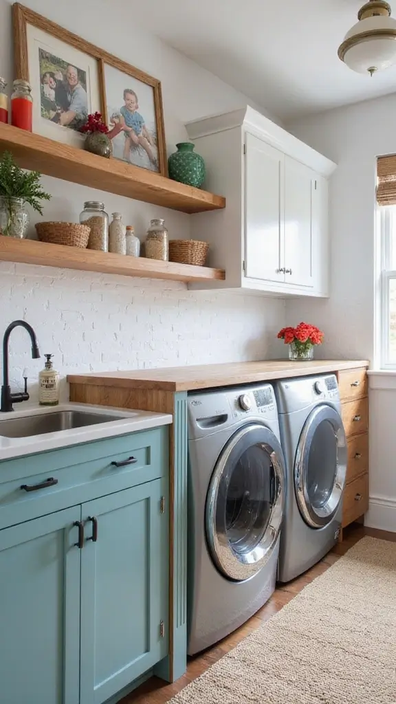 46 Laundry Room Ideas Top Loader Layouts That Maximize Space - 21. Personalized Touches