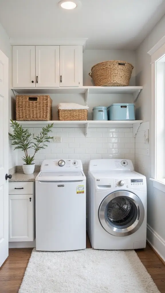 46 Laundry Room Ideas Top Loader Layouts That Maximize Space - 27. Rearranging for Efficiency