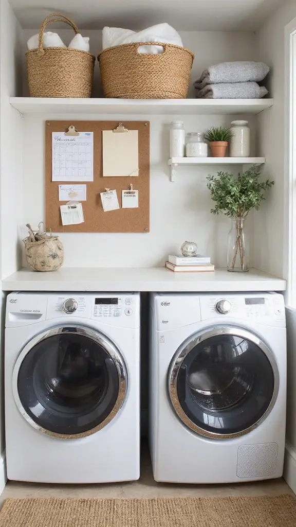 46 Laundry Room Ideas Top Loader Layouts That Maximize Space - 28. Home Management Center