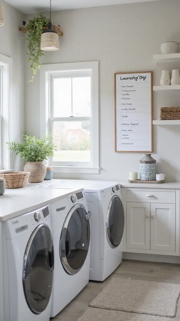 46 Laundry Room Ideas Top Loader Layouts That Maximize Space - 31. Laundry Day Checklist