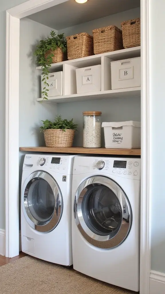 46 Laundry Room Ideas Top Loader Layouts That Maximize Space - 45. Smart Season Switching