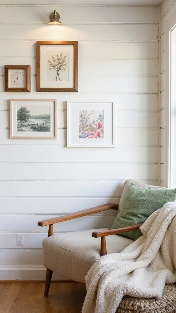 46 Modern Colonial Interior Design Ideas That Inspire Elegance - 11. Chic Accent Walls in Modern Colonial Style