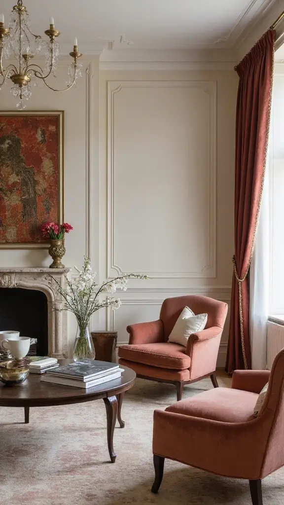 46 Modern Colonial Interior Design Ideas That Inspire Elegance - 31. Classic Color Combinations