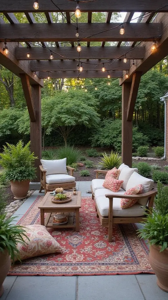 46 Modern Colonial Interior Design Ideas That Inspire Elegance - 9. Outdoor Spaces with Colonial Inspirations