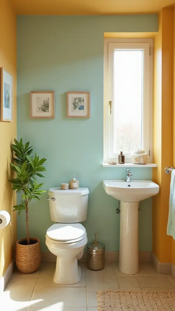 46 Small Bathroom Remodel Ideas That Save Big on Space - 25. Eco-Friendly Paints