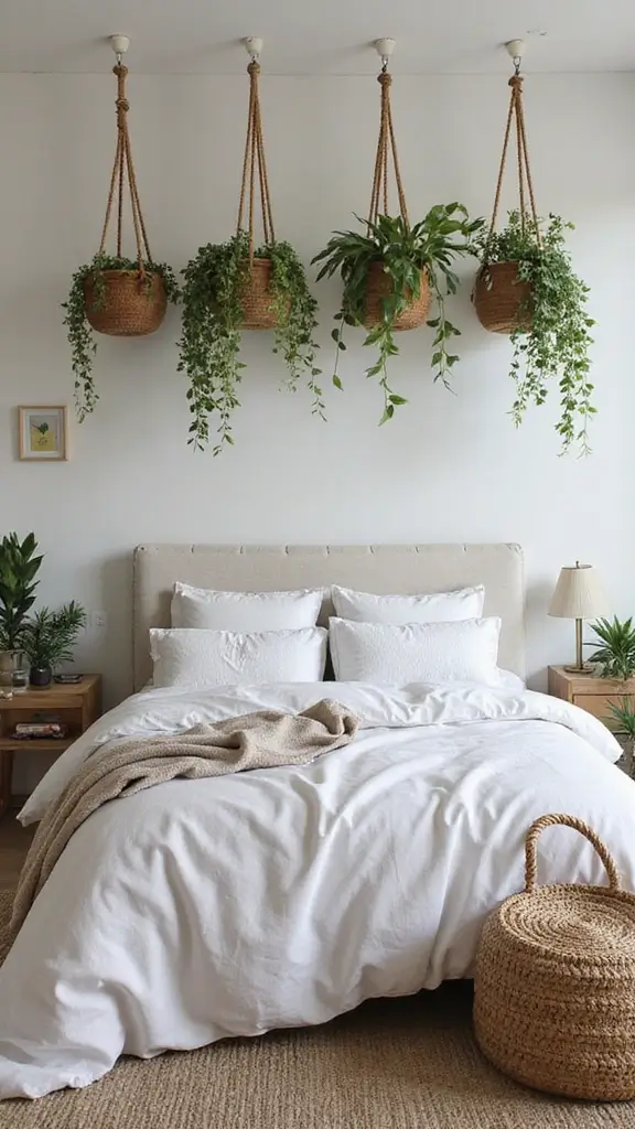 46 Small Bedroom Layout Ideas 10x10 That Save Space Beautifully - 30. Ceiling Storage Ideas