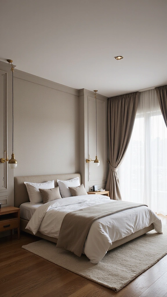 47 Bedroom False Ceiling Design Modern Simple Styles That Elevate - 30. Elegant Dropped Ceilings